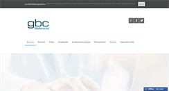 Desktop Screenshot of gbc.fi